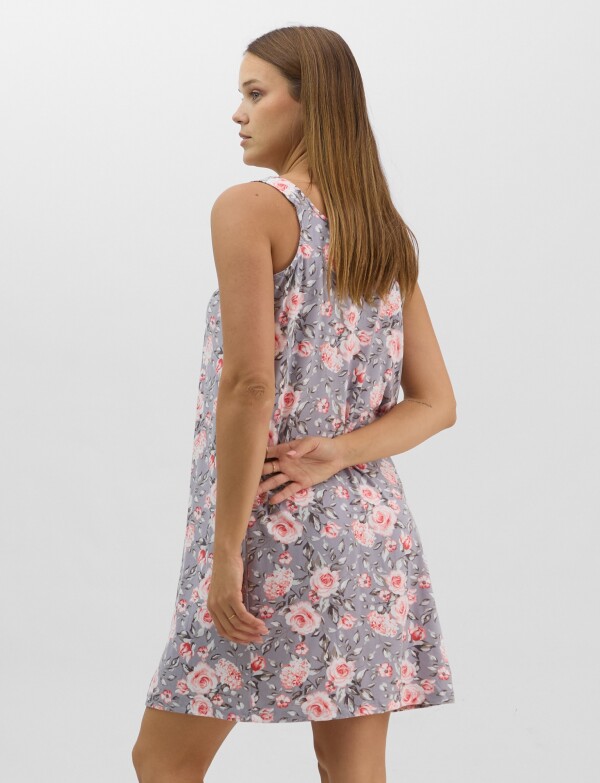 Camison Print GRIS/MULTI