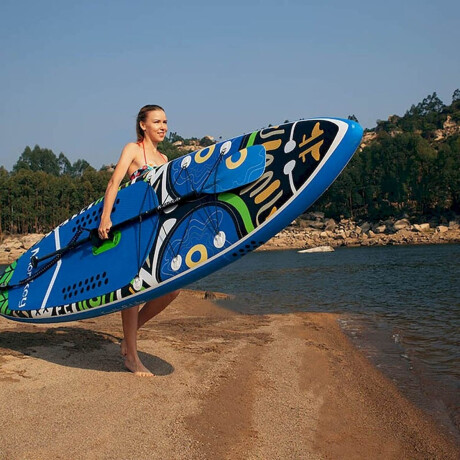 Tabla Inflable Stand Up Paddle 3.20m Surf Kayak +Remo Azul