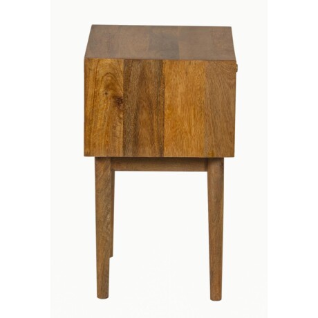 MESA DE LUZ MADERA-DE-MANGO MARRON PARKER