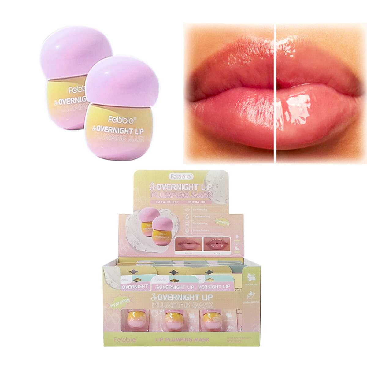 FEBBLE Mascarilla labial reafirmante - Febble Mascarilla Labial Reafirmante 
