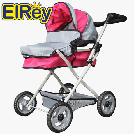 Coche Muñecas Juguete Bebé Bebote Capota Calidad Jug022006