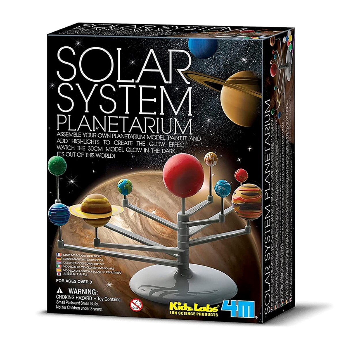Juego Educativo 4M Planetario de Sistema Solar de Escritorio - Multicolor 