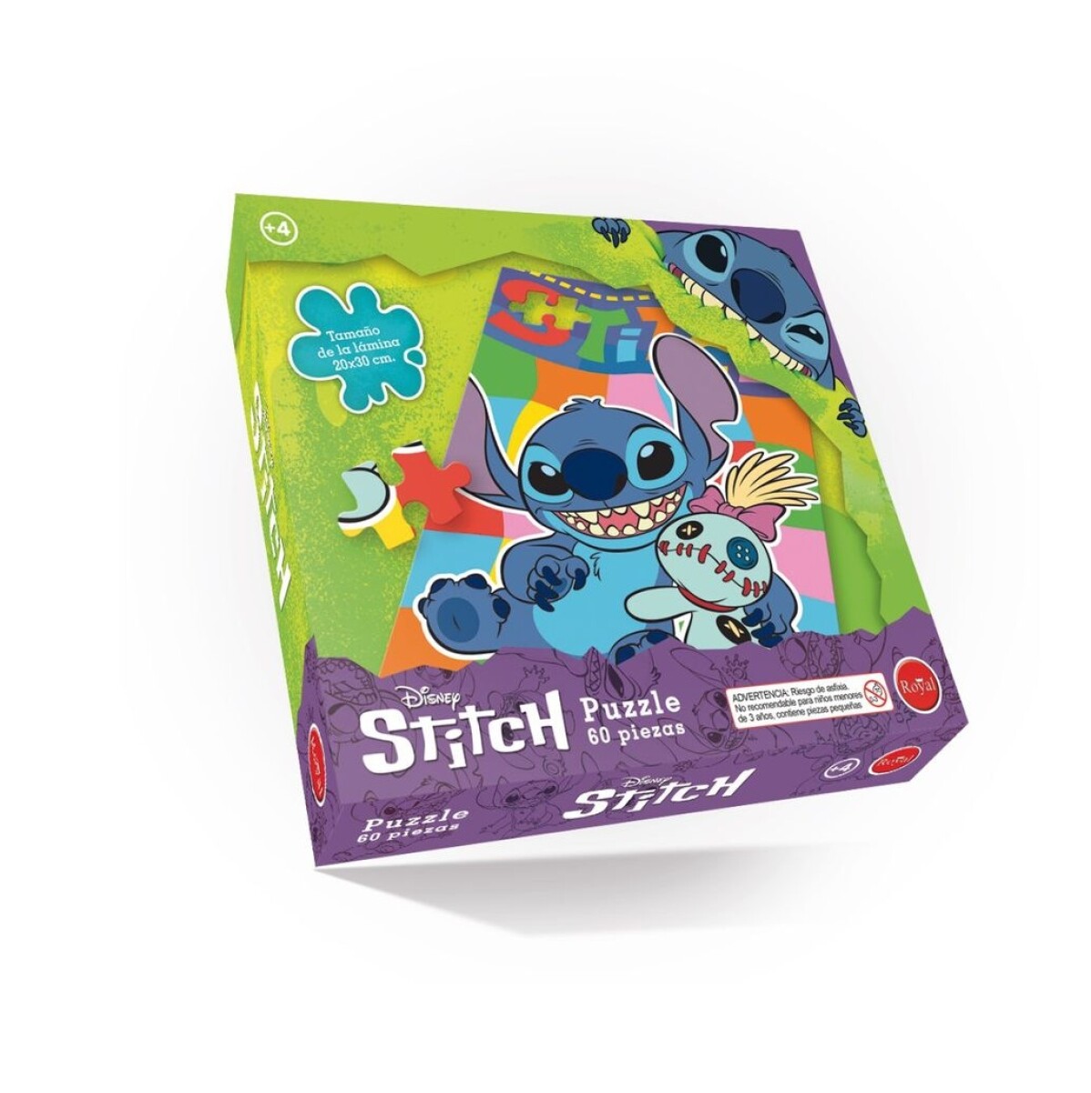 Puzzle Infantil Stich – 60 Piezas 