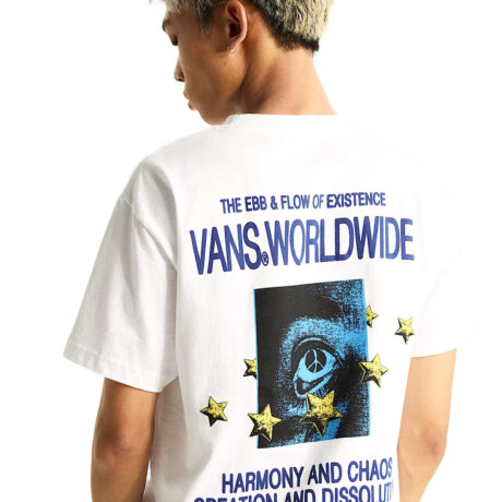 Remera Vans Chaos Blanco