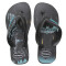 Sandalias Infantiles Havaianas Kids Max Heroes Negro - Azul
