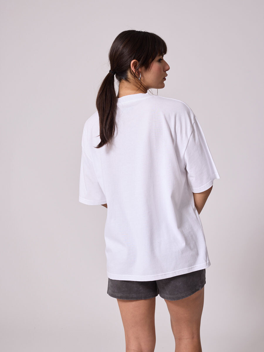 T-SHIRT LESSIE DIXIE Blanco