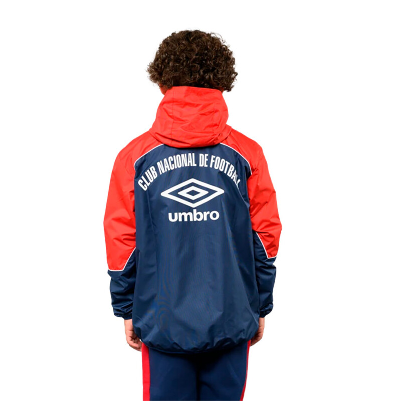 Campera de Niño Umbro Nacional De Lluvia Drift Rojo - Azul
