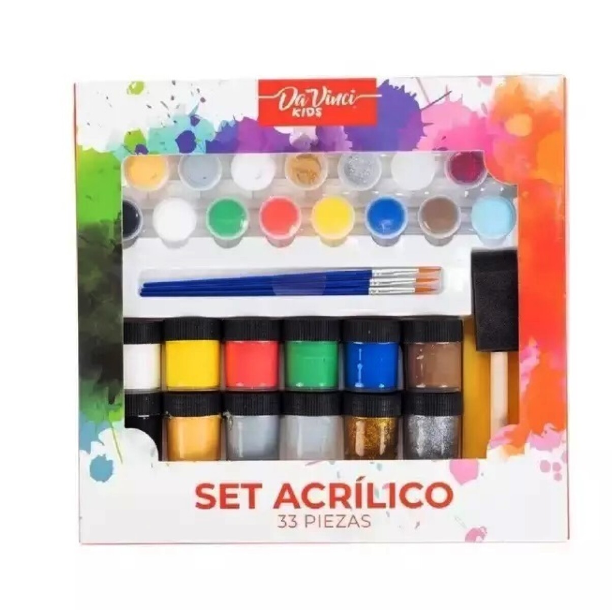 Set acrilico 33 piezas 