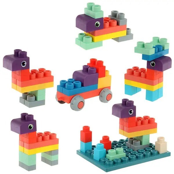 Set bloques construccion silicona Set bloques construccion silicona