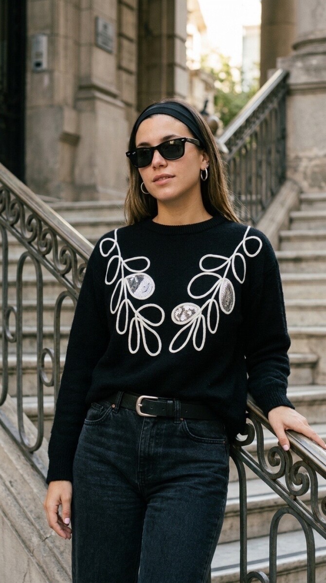 Sweater Lucerna - Negro 