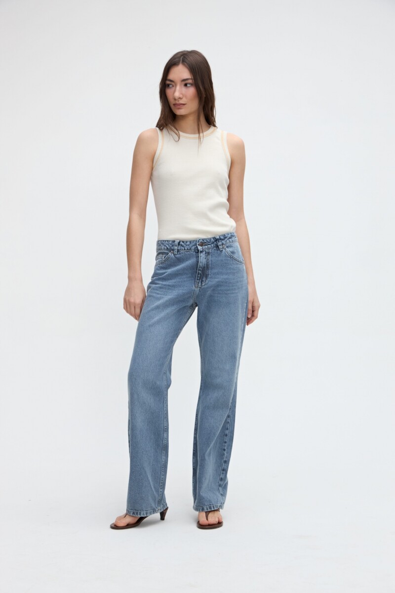 Jean Lily - Mid Blue 