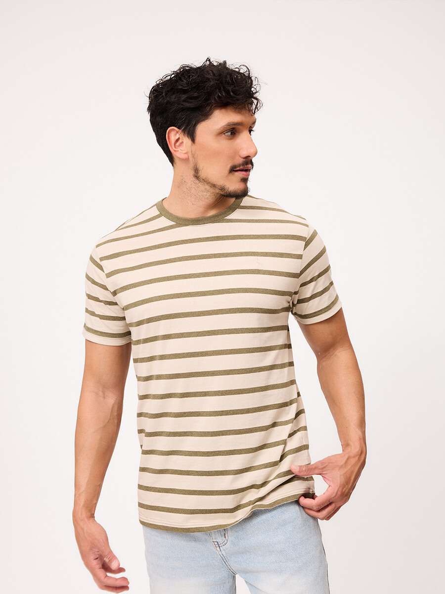 T-SHIRT TALBIO POLANCO - Militar 