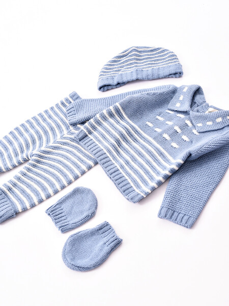 CONJUNTO RECIEN NACIDO AZUL