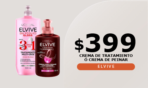 $399 Tratamientos Elvive