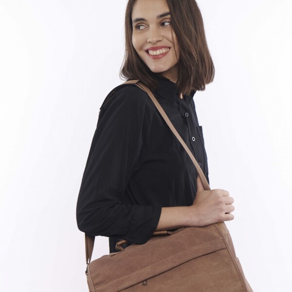 Morral portafolio Blumis Marron