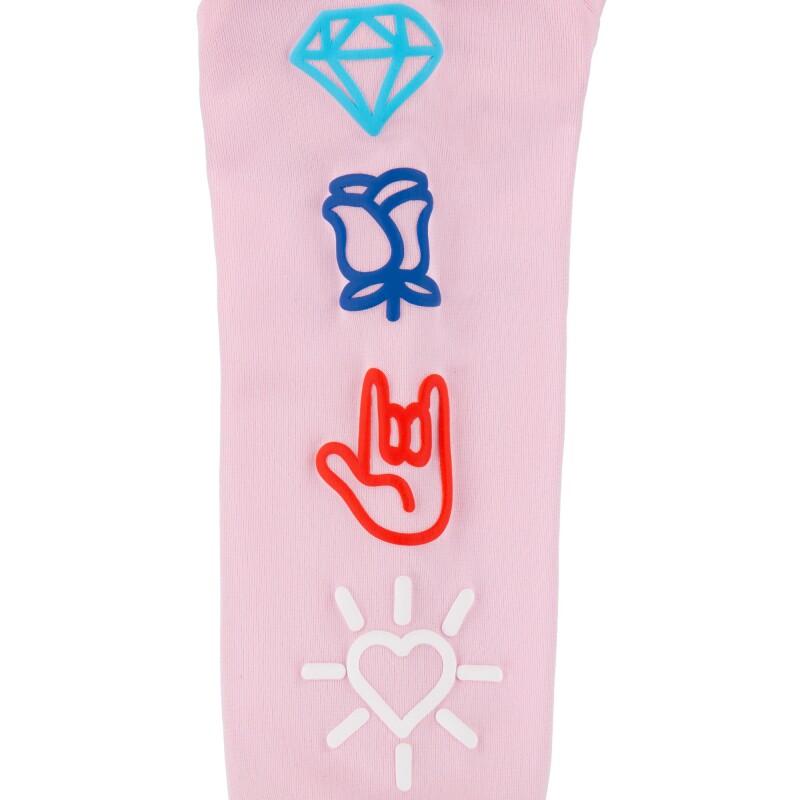 NKG XO SWOOSH TRICOT SET Rosado