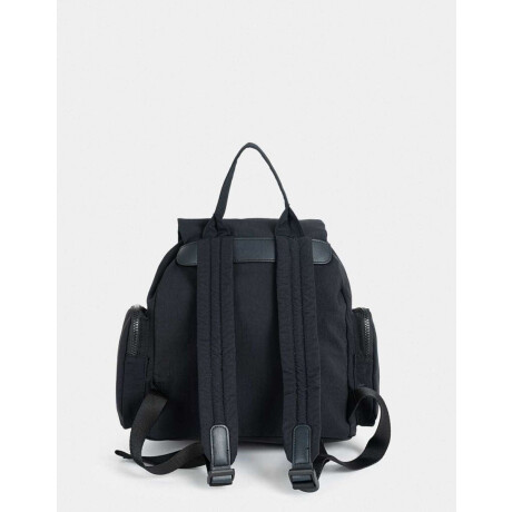 Mochila Puffy Negro Negro