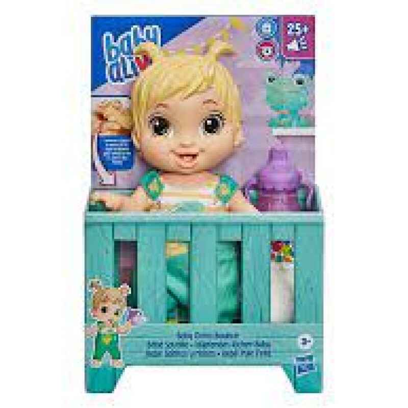 MUÑECA BABY ALIVE BEBÉ SALTITOS Y RISITAS RUBIA MUÑECA BABY ALIVE BEBÉ SALTITOS Y RISITAS RUBIA