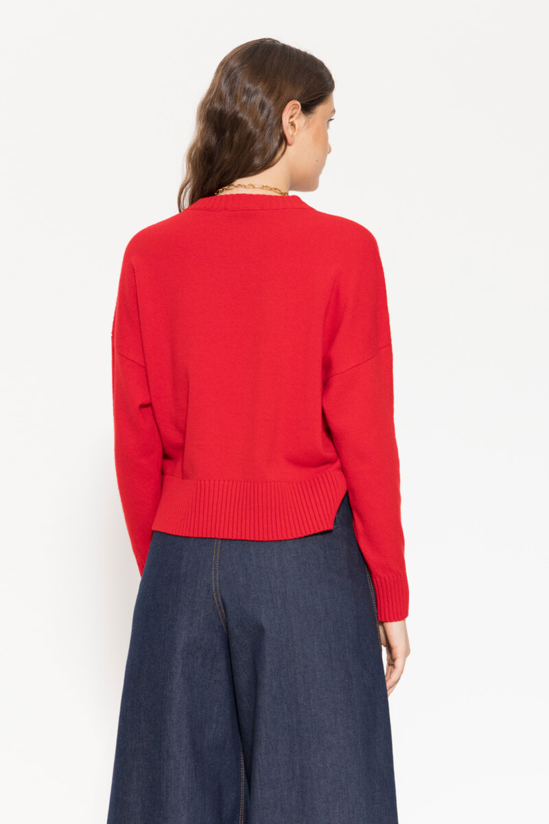 SWEATER AVI Rojo