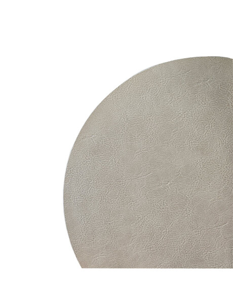 INDIVIDUAL PVC SIMIL CUERO D38CM NATURAL INDIVIDUAL PVC SIMIL CUERO D38CM NATURAL