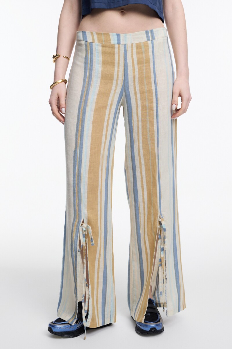 PANTALON LAZOS Azul