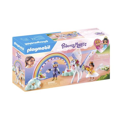 Pegaso con Arcoíris Playmobil 85 Piezas con Figuras U