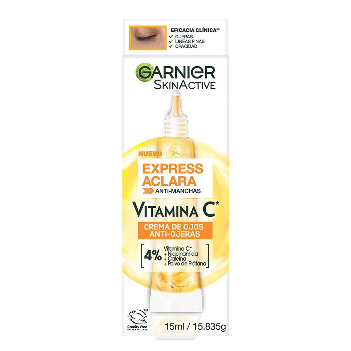 Garnier Skin Active Ea Eye Cream 15ml 