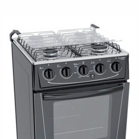 Cocina Gas James Horno Autolimpiante 4 Hornallas Termocupla Negro
