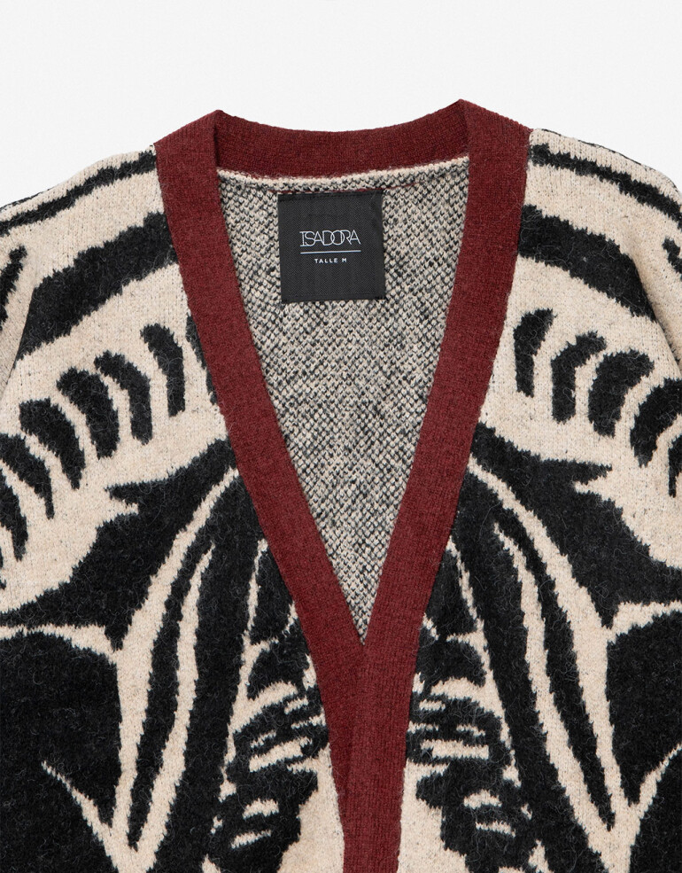 Knitwear Sweaters Sacon Tejido Estampado - Combinacion Multicolor