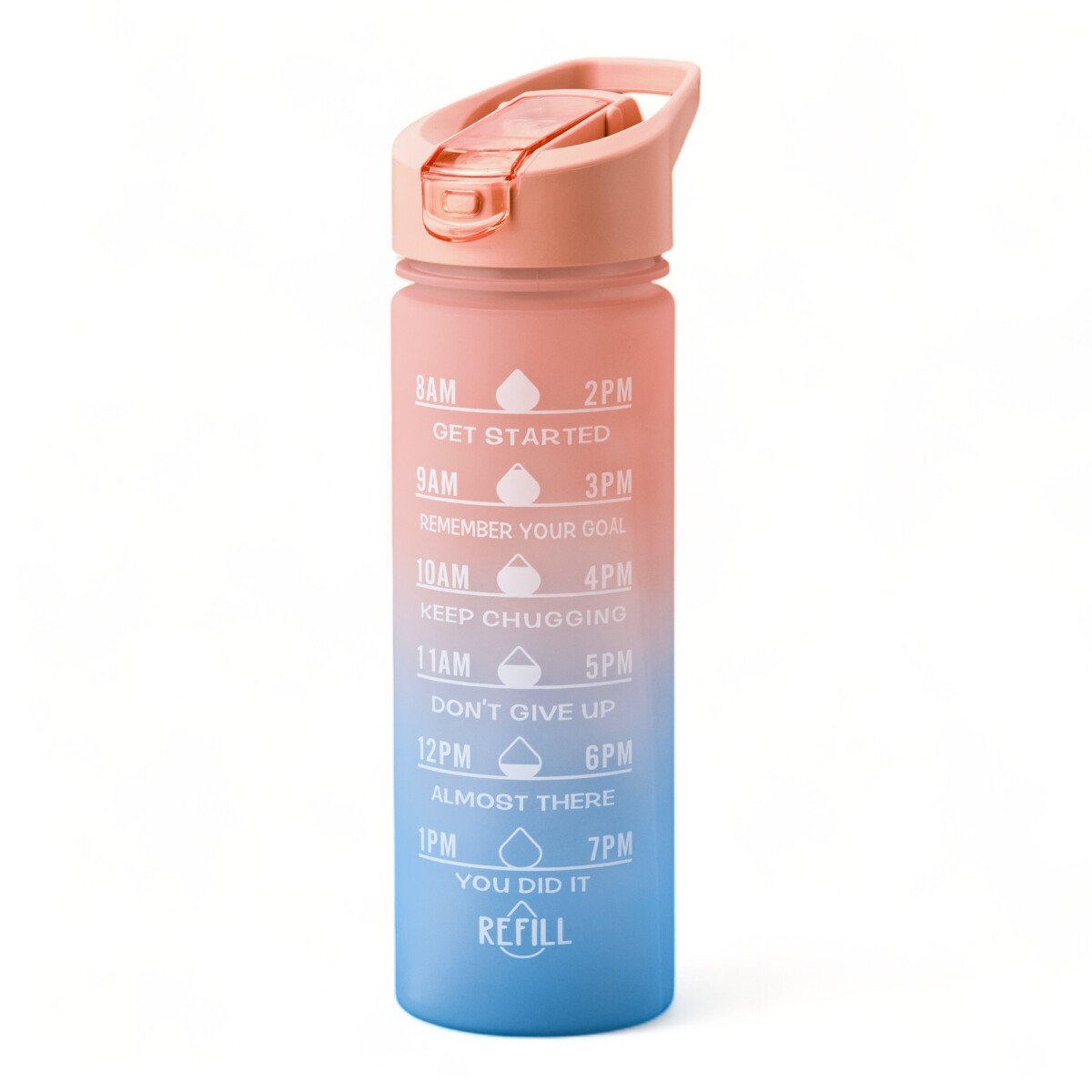 Botella Agua Motivacional 600 Ml 