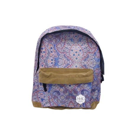 Mochila estampadas 40x28.5x16.5 cm Violeta