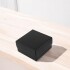 Caja 02 - 8x8x4,5 cm. NEGRO