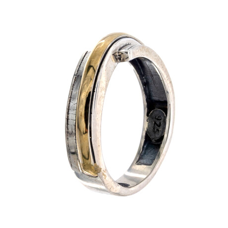 Anillo de Plata 925, Double Anillo de Plata 925, Double