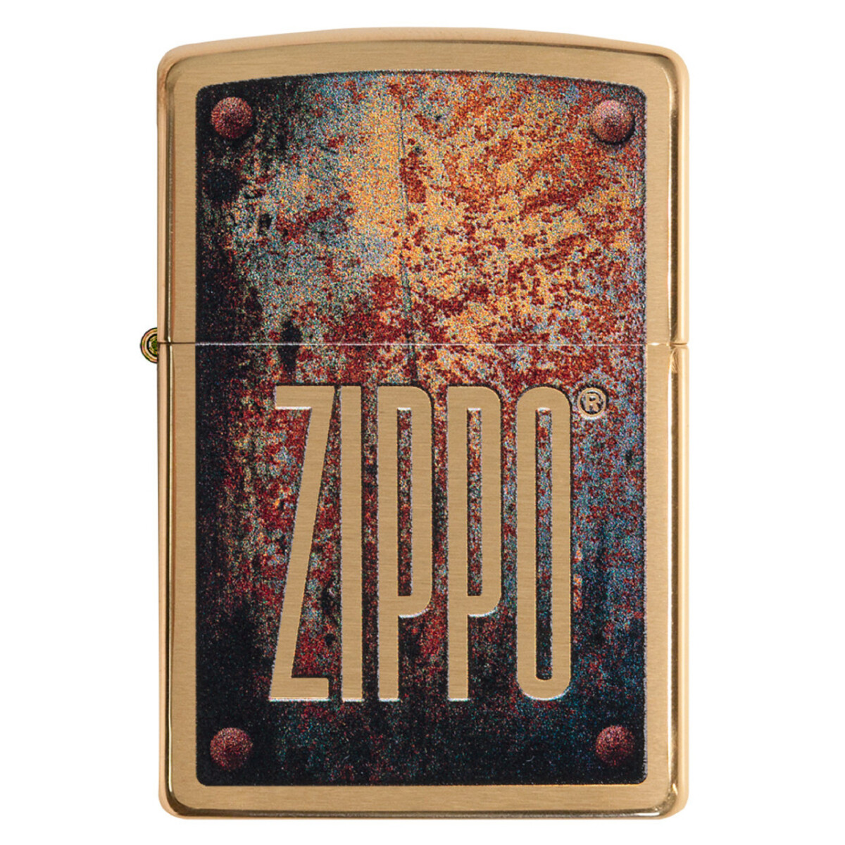 Encendedor Zippo Amarillo Logo 