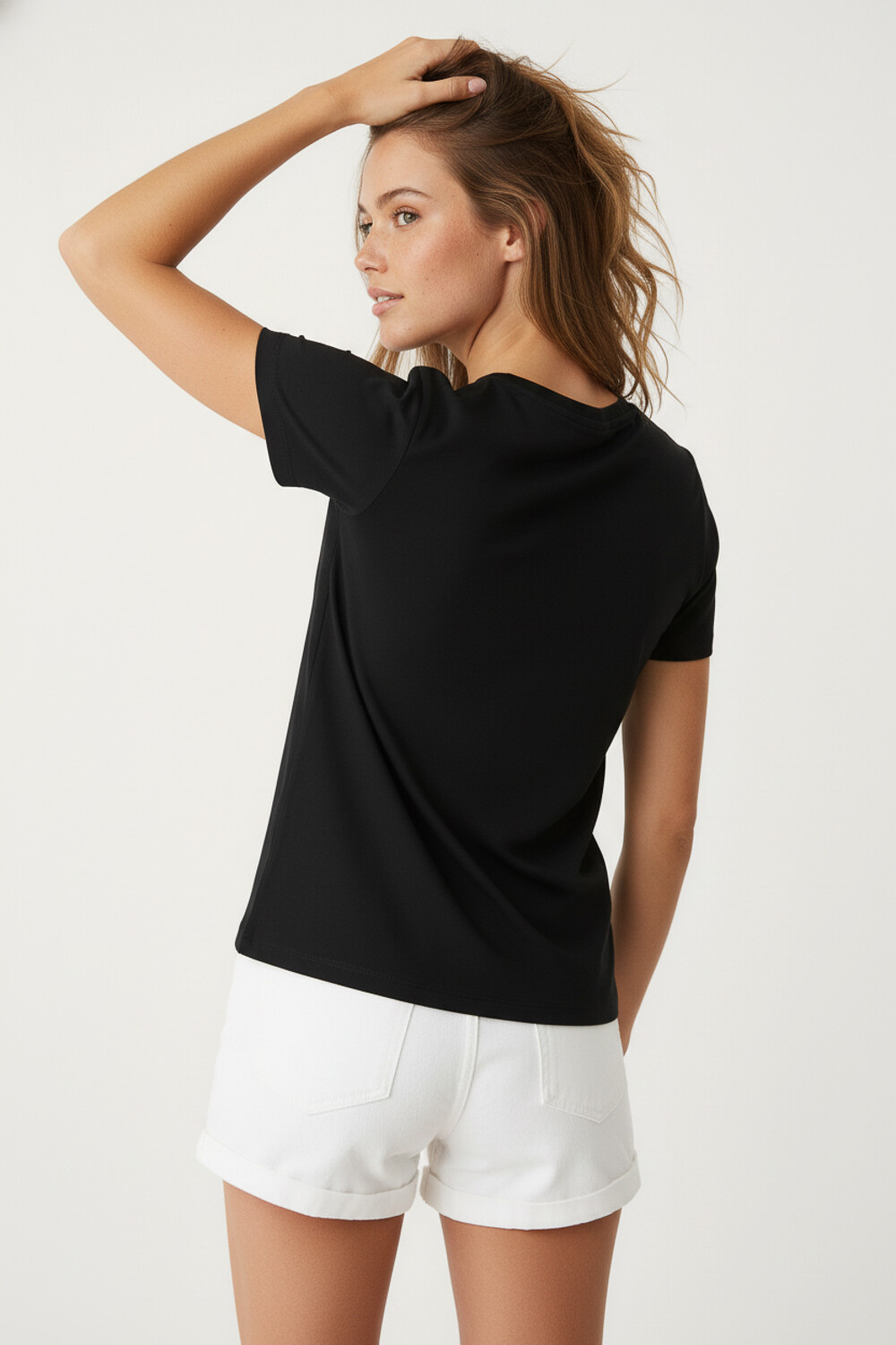 Remera Baldere Negro