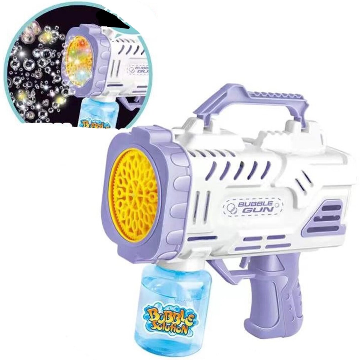 Pistola eléctrica de Burbujas - lila 