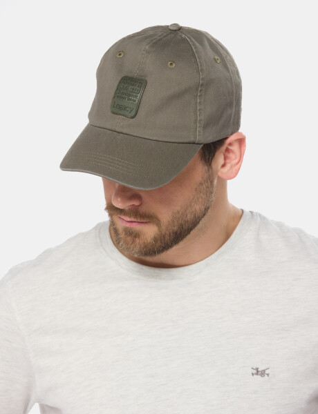 GORRO VISERA DE LONA Verde