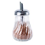 AZUCARERO CON SERVIDOR 170ML SELECTA 8X8X14.5CM AZUCARERO CON SERVIDOR 170ML SELECTA 8X8X14.5CM