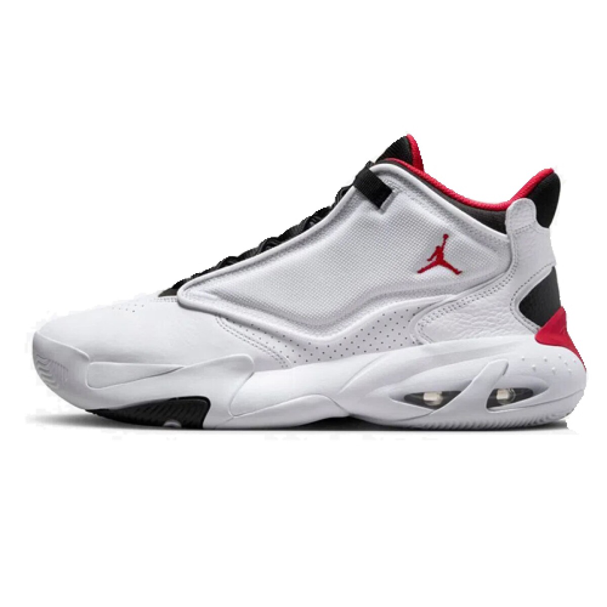 Bota Nike Moda Jordan Hombre Max Aura 4 White/Univ Red-Black - S/C 