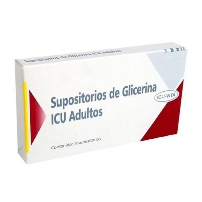 Supositorios de Glicerina Adultos 4 Unidades Supositorios de Glicerina Adultos 4 Unidades