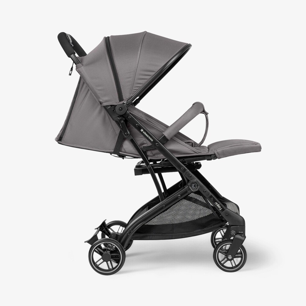Coche miley carry on KIKKABOO gris