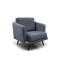 Sillon Poltrona 1 Cuerpo Triunfo Gris Oscuro