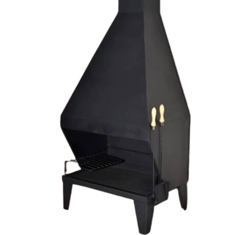 ESTUFA CHAPA PLANA 0.80 X 0.50 X 1.37 20X20CM 1.2MM ESPESOR LM ++ N/a