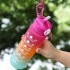 Set X2 Botella De Agua Deportiva 2L + 800 ML MotivacionaL Color Variante Rosa