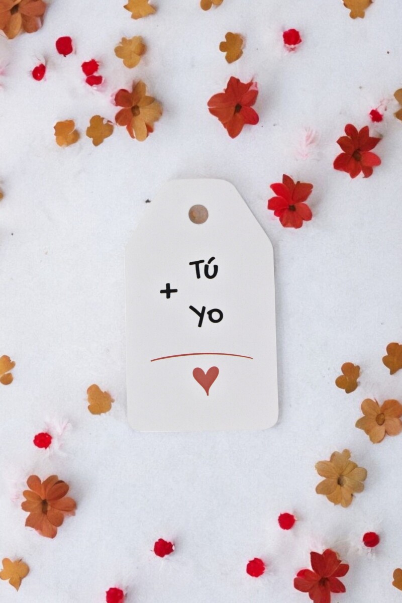 Tag amor 5x8,5 - DISEÑO 8 