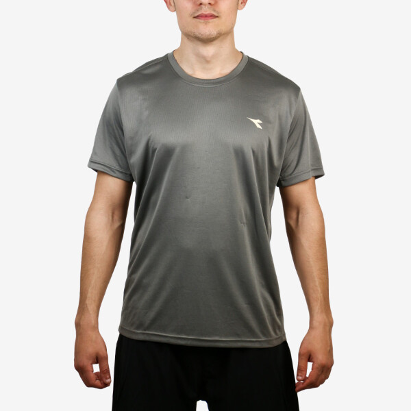 Diadora Hombre Sport T-shirt - Dark Grey Gris Oscuro