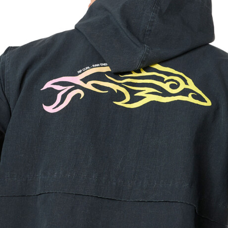 Campera Rip Curl Raw Energy Dolphin Love Negro