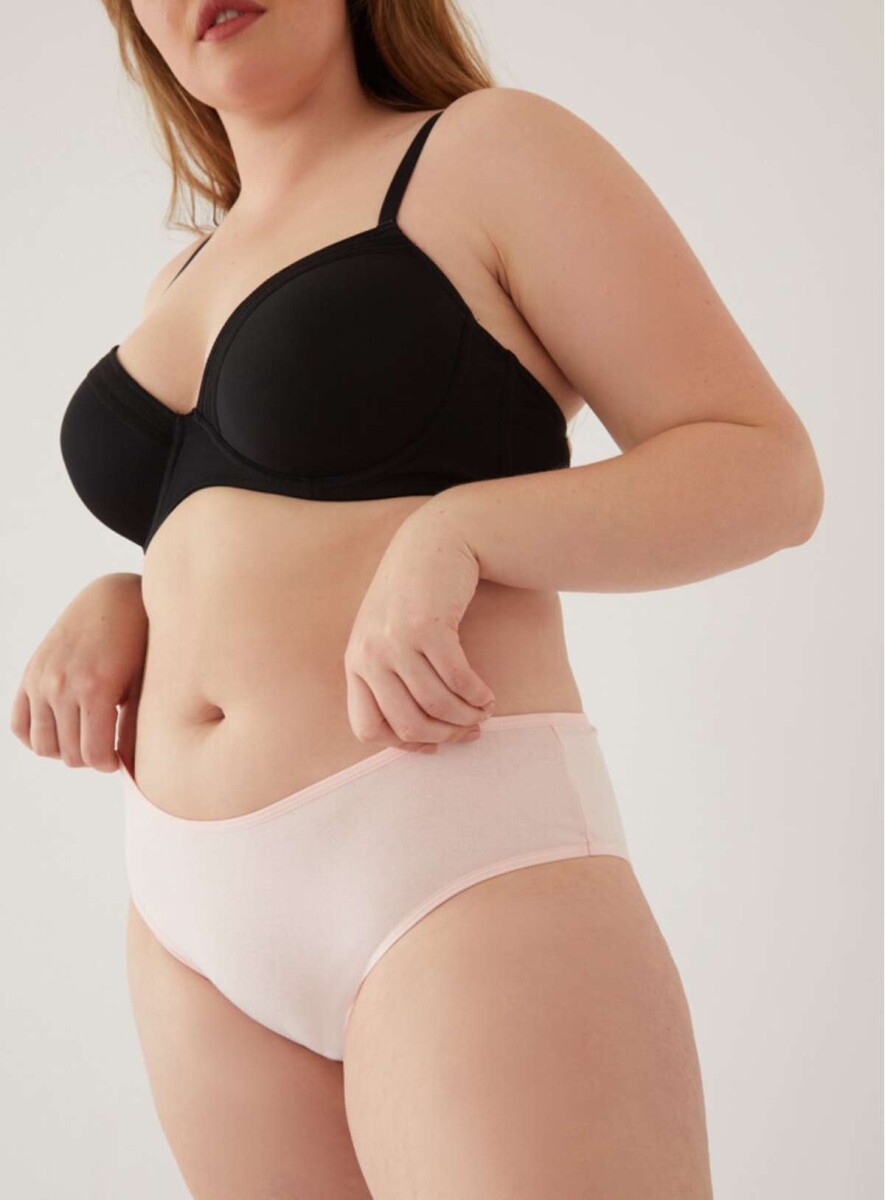 Bombacha alta tiro corto sacks - Rosado 