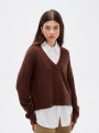 Cardigan Aelvos Chocolate