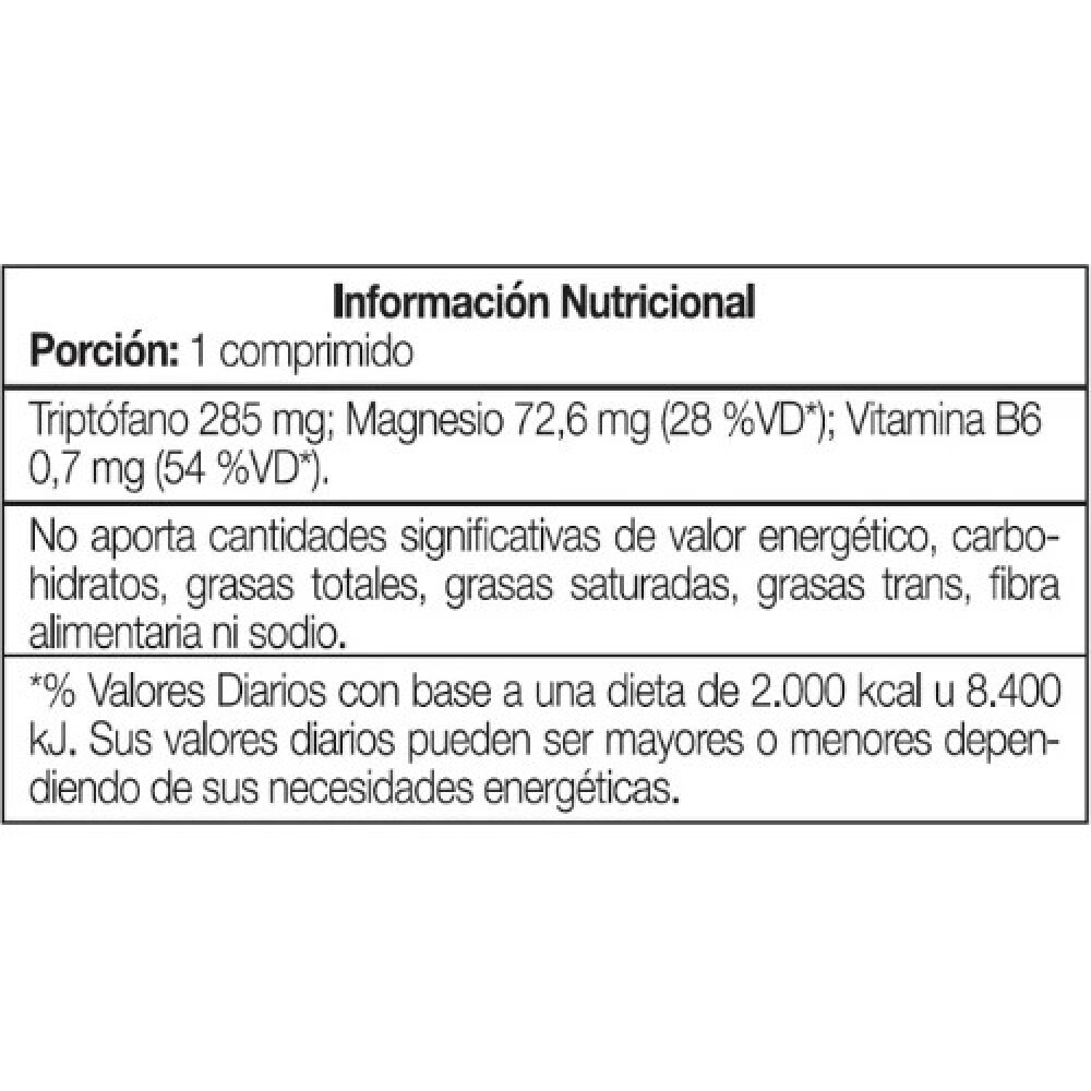 Triptófano con Magnesio y Vitamina B6 Ana María Lajusticia | 60 Comprimidos Triptófano con Magnesio y Vitamina B6 Ana María Lajusticia | 60 Comprimidos